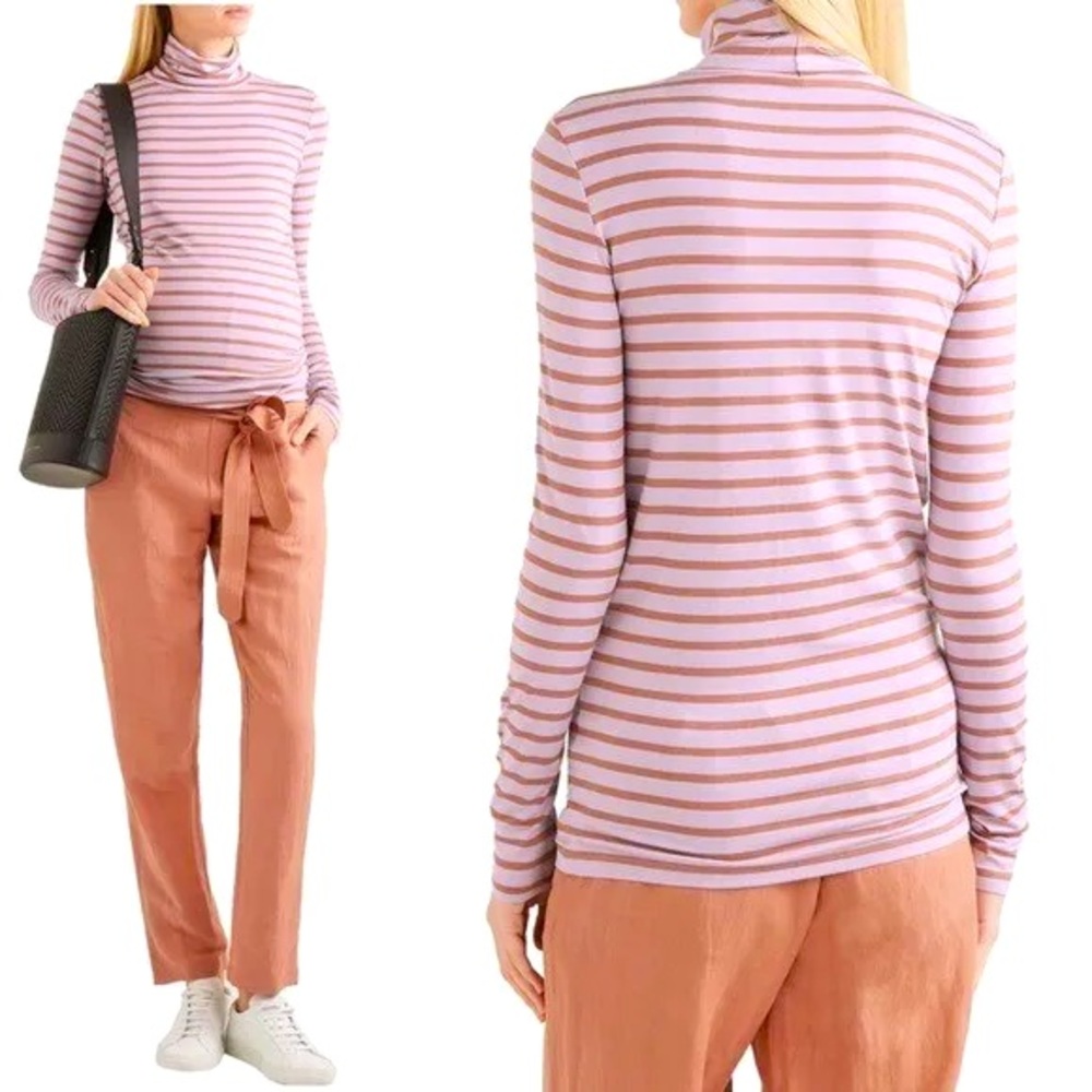 Hatch Maternity Jersey Turtleneck Top Small Size 0
